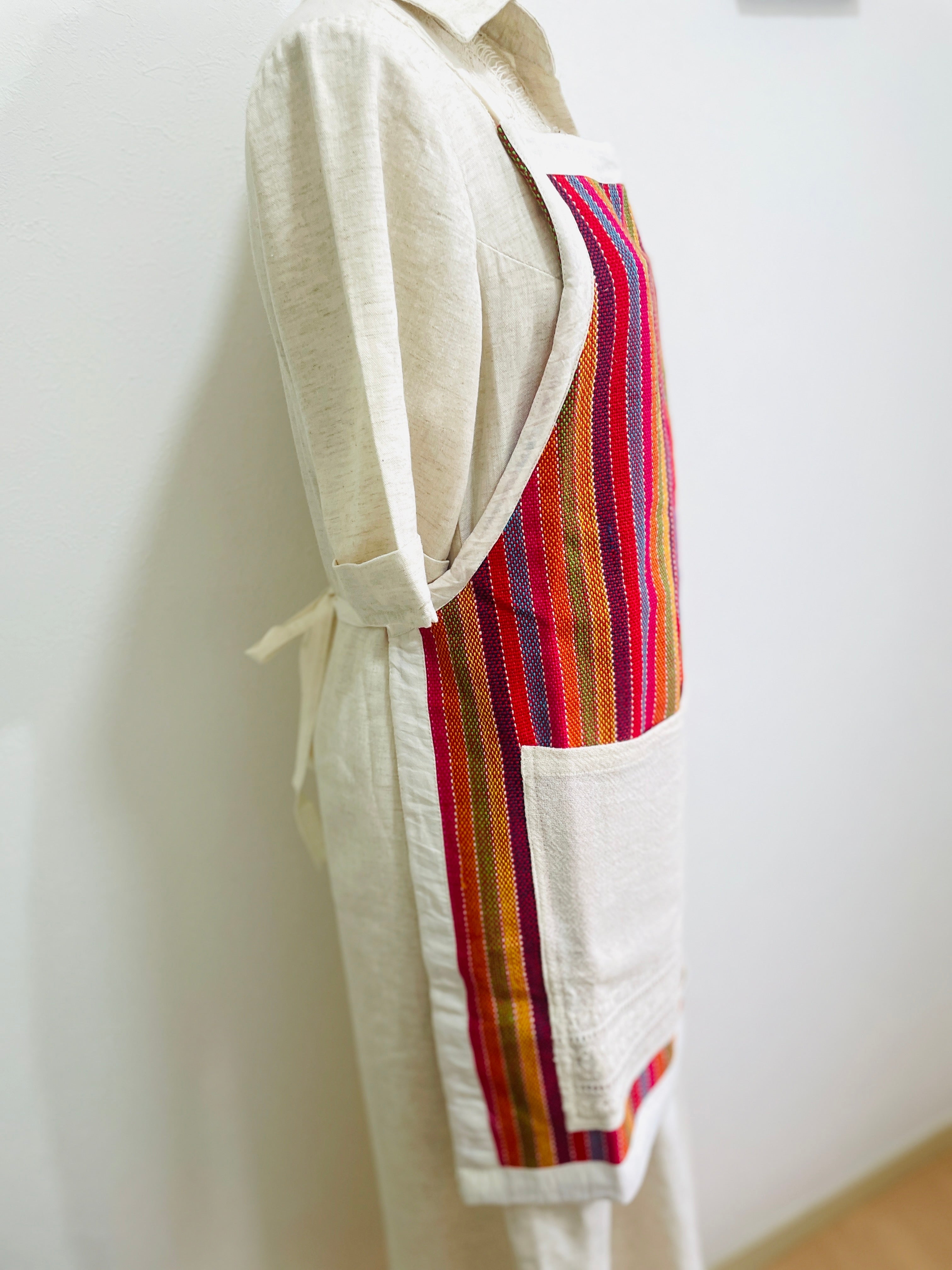 ポウヴィとアオポイのエプロン