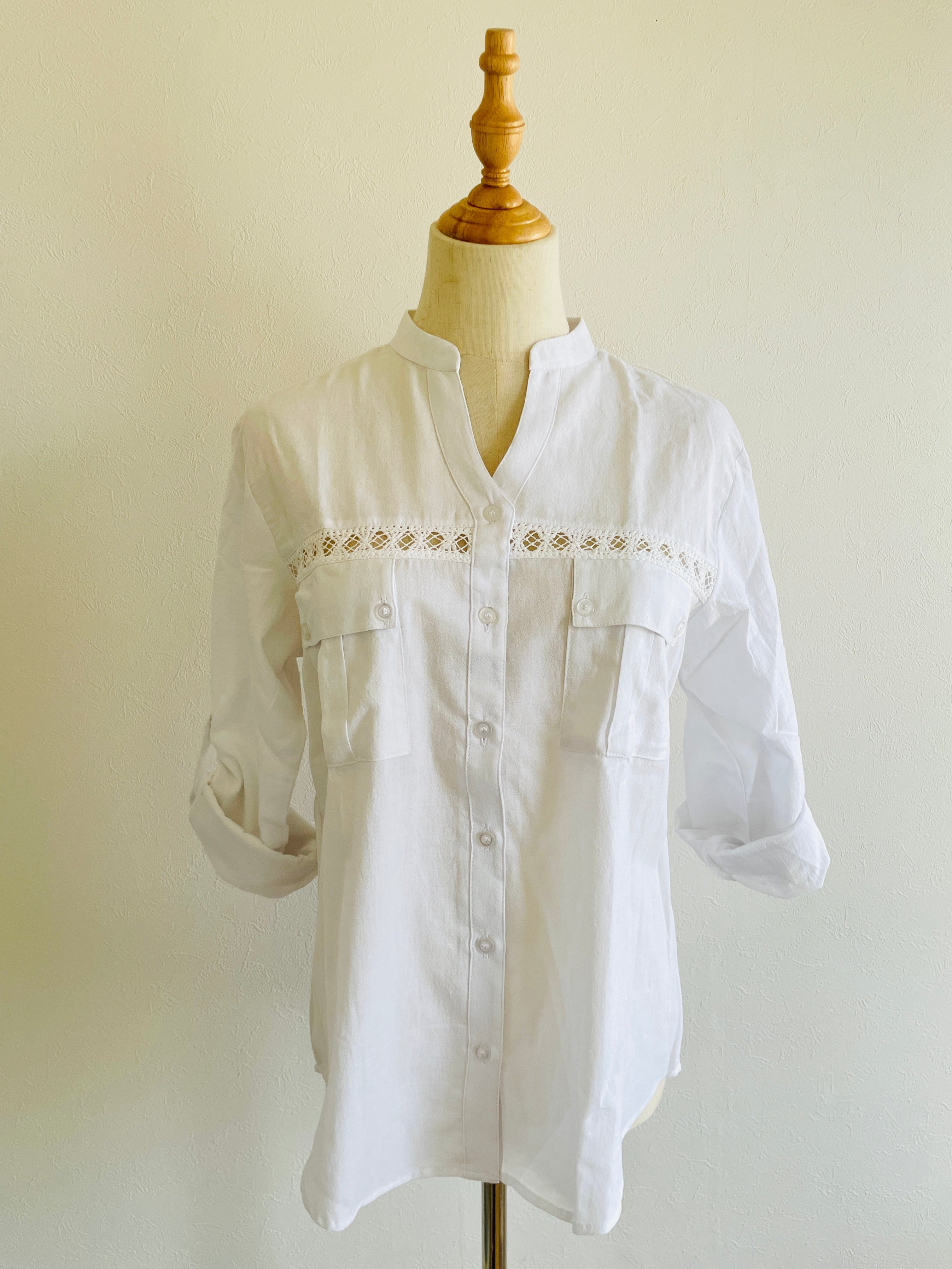 Camisa Lea |イスポイトゥのロールアップシャツ