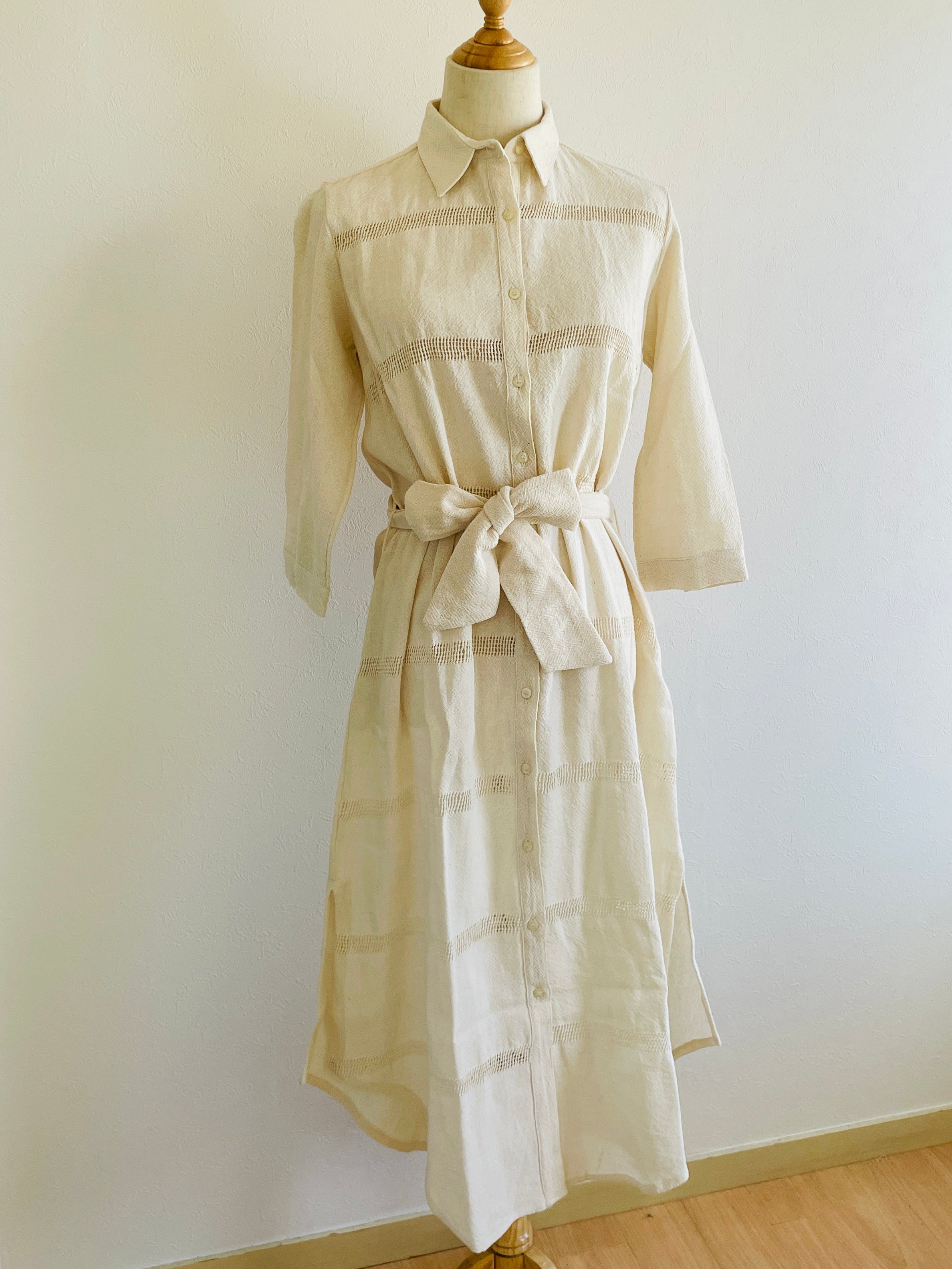 Camisola celsa |アオポイのシャツワンピース