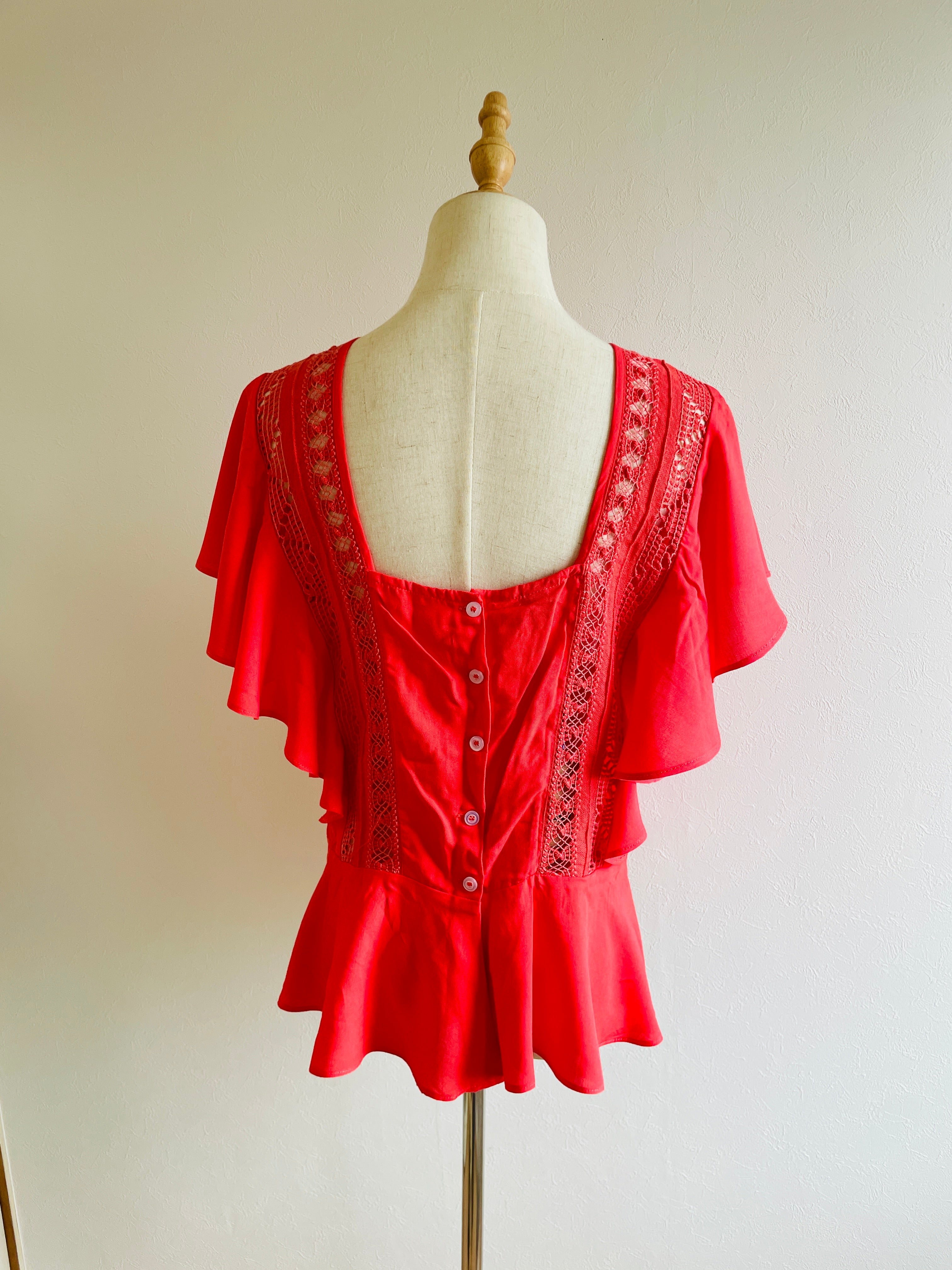 Blusa Sabrina | アオポイのフリルブラウス