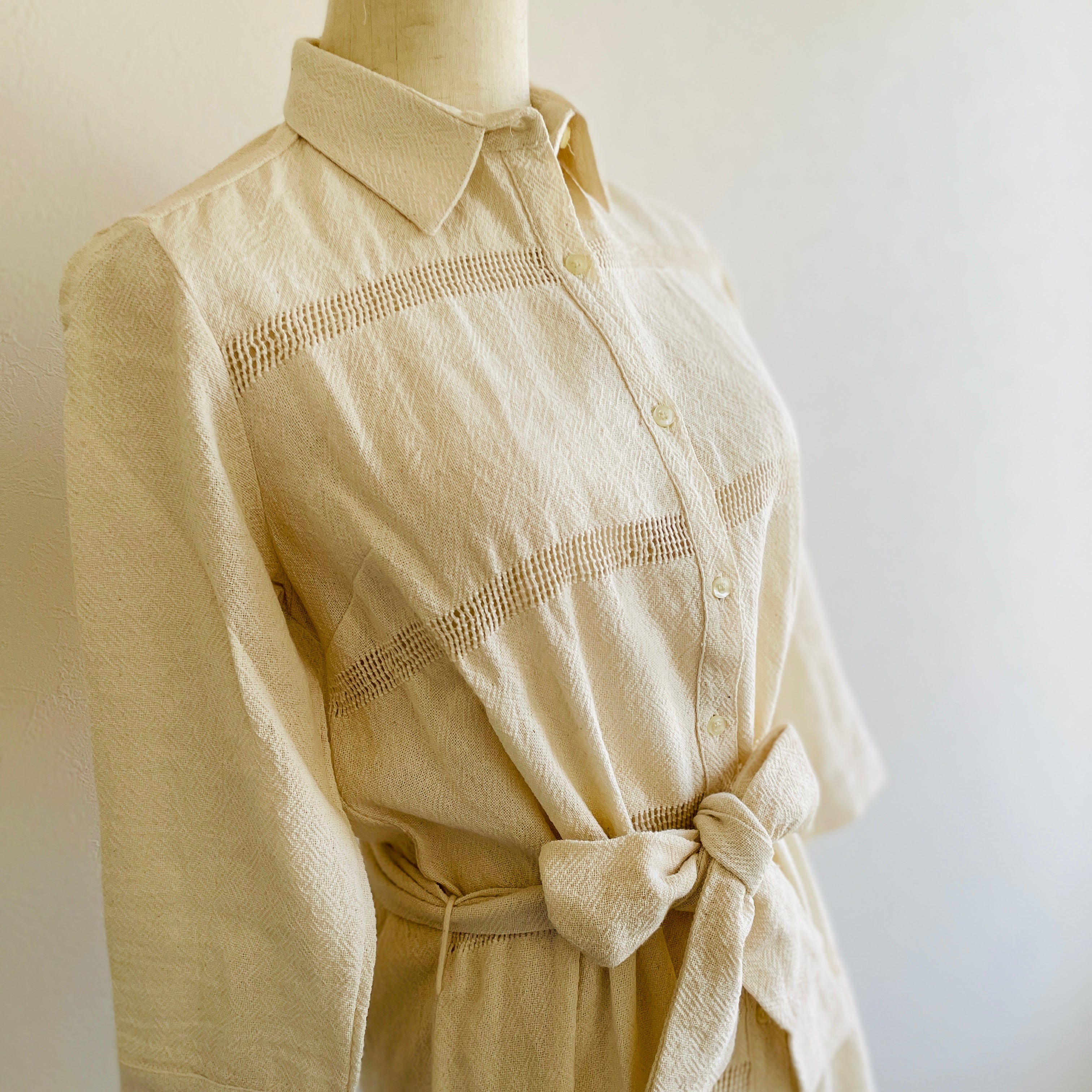 Camisola celsa |アオポイのシャツワンピース