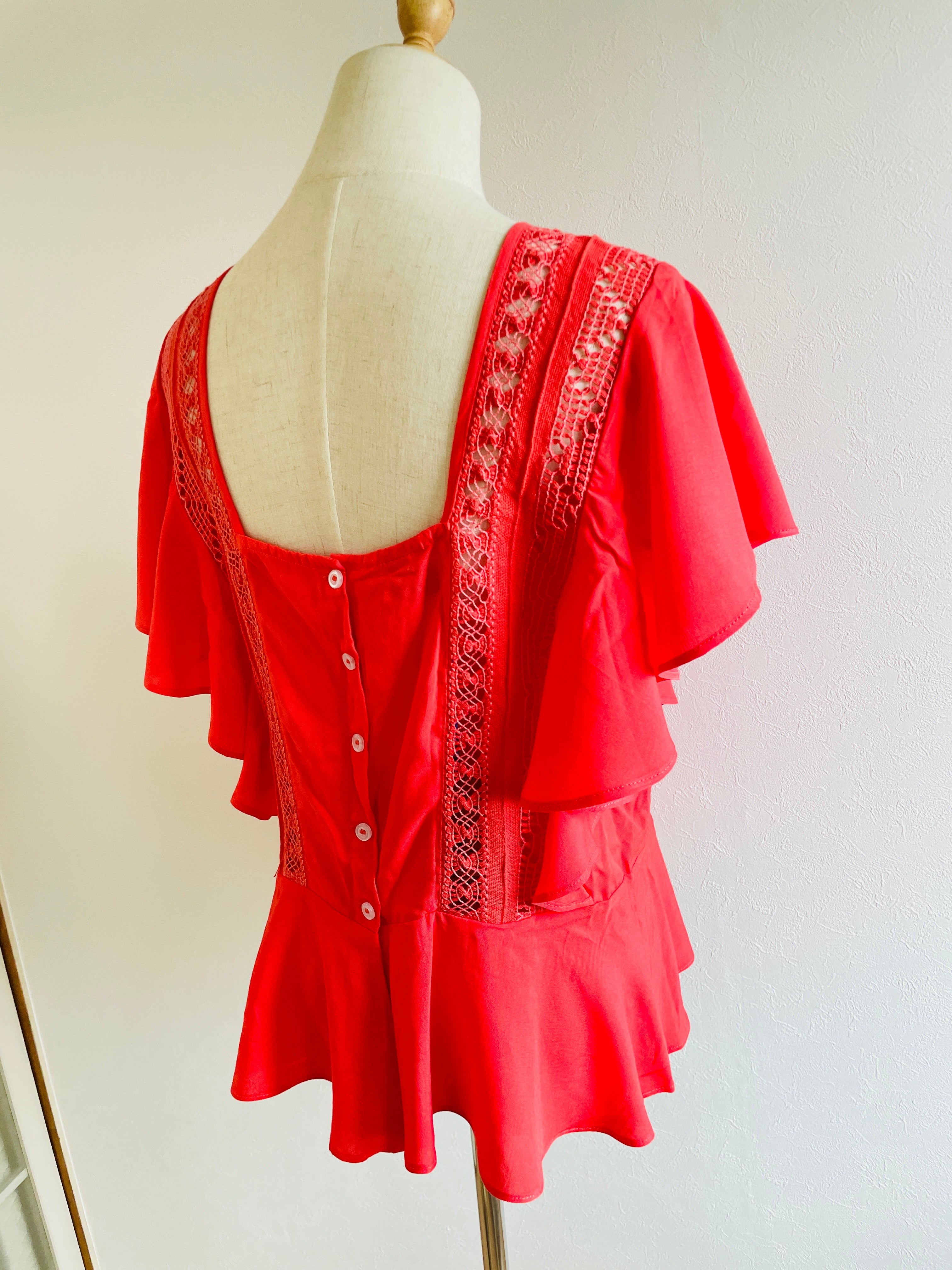 Blusa Sabrina | アオポイのフリルブラウス