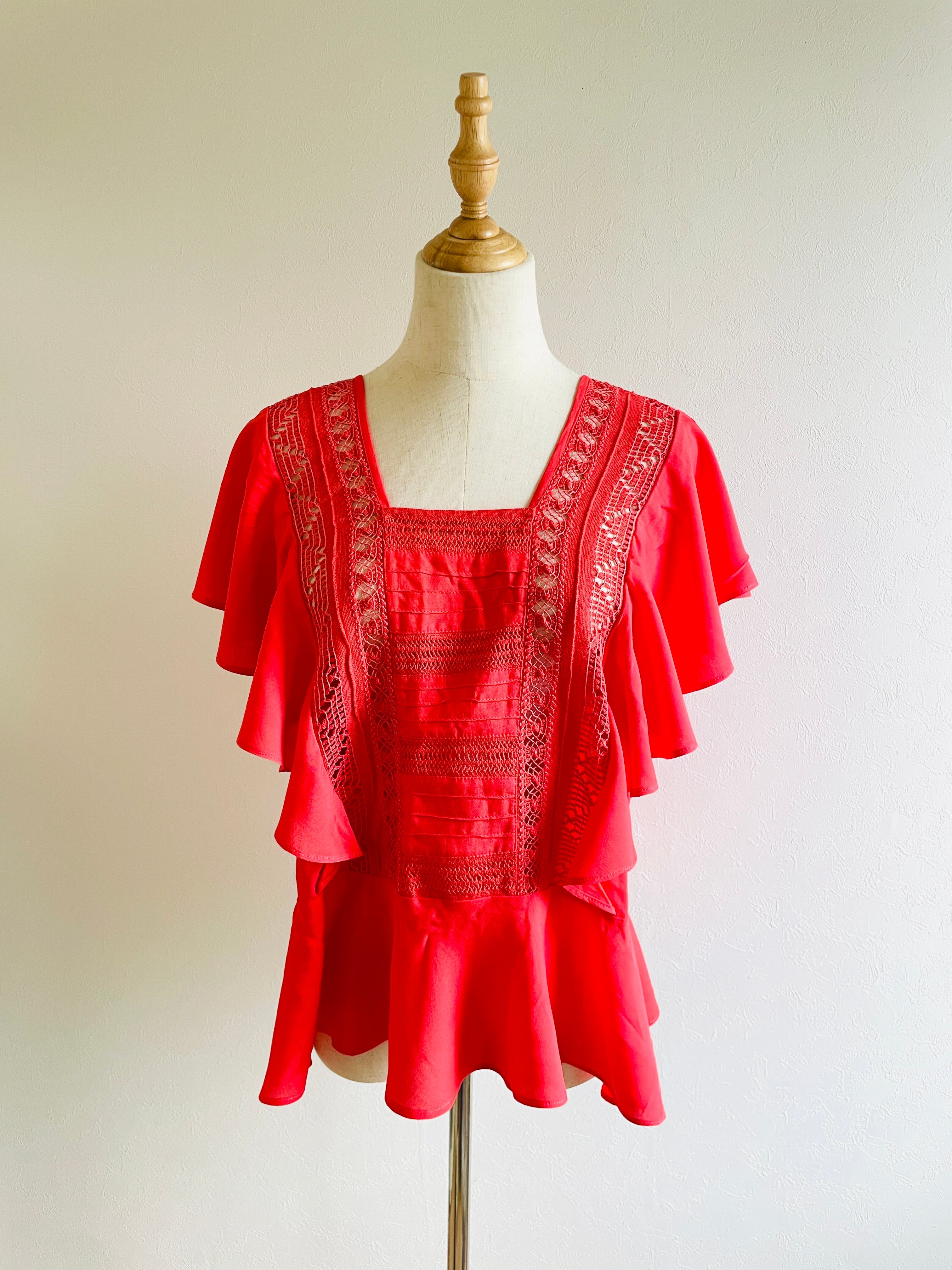 Blusa Sabrina | アオポイのフリルブラウス