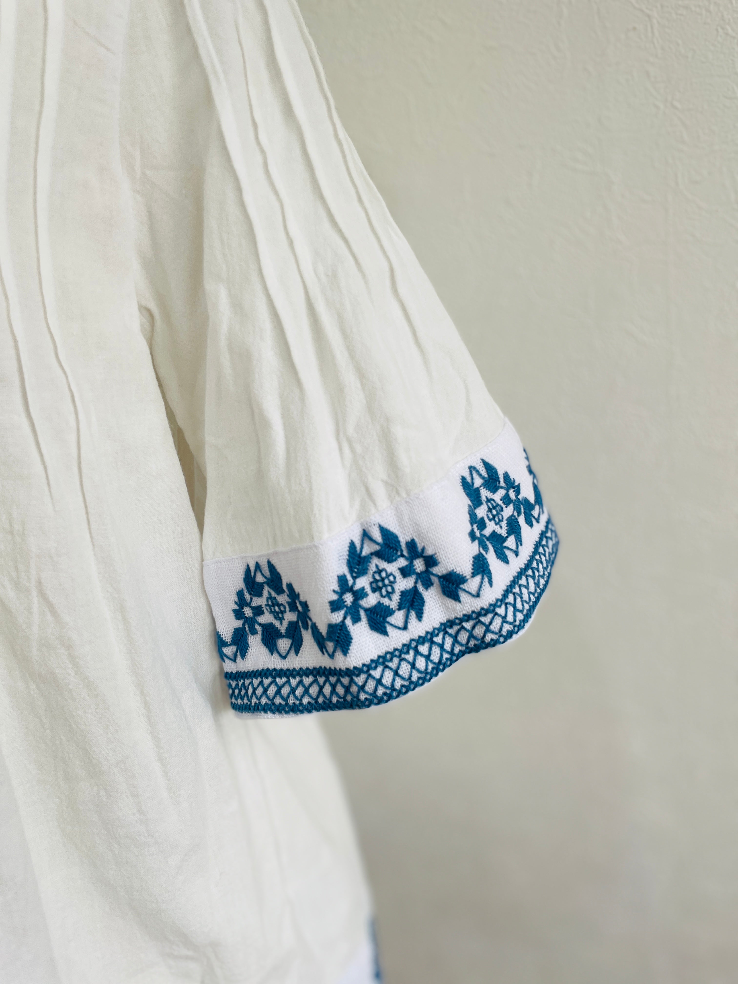 Blusa fruncida | アオポイのギャザーブラウス