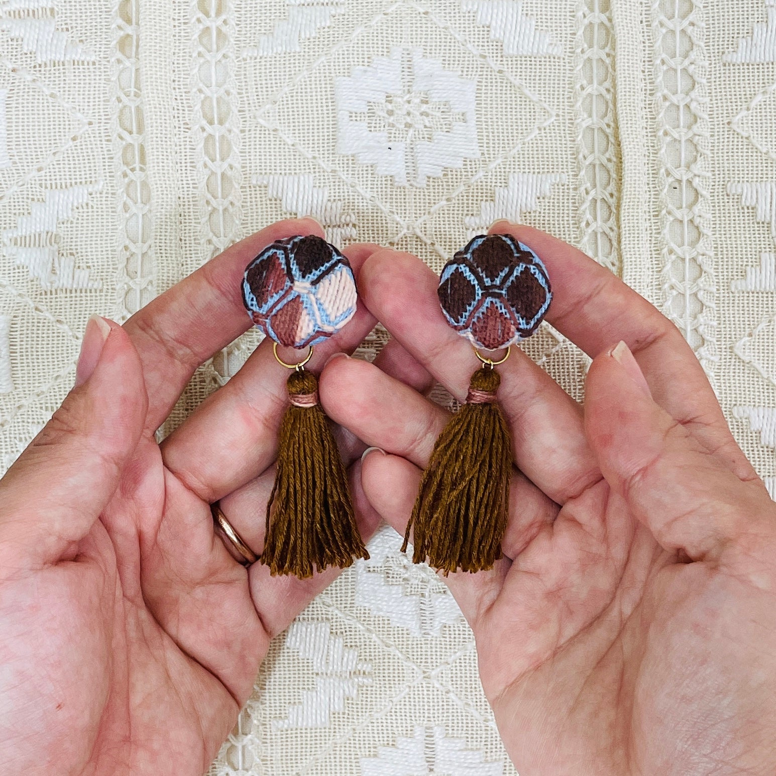 Rombo | 菱形の2wayピアス/イヤリング