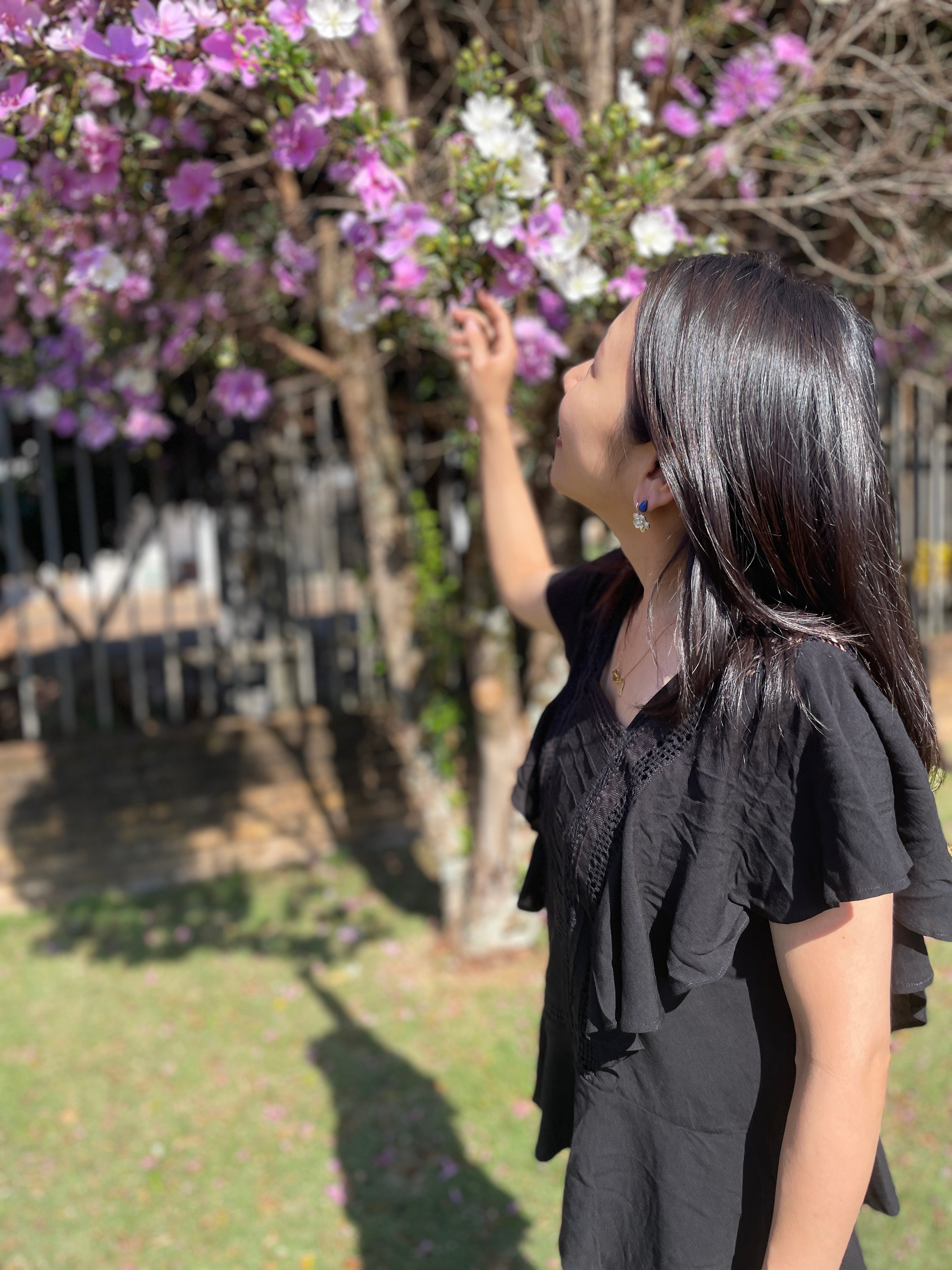 Blusa Sabrina | アオポイのフリルブラウス