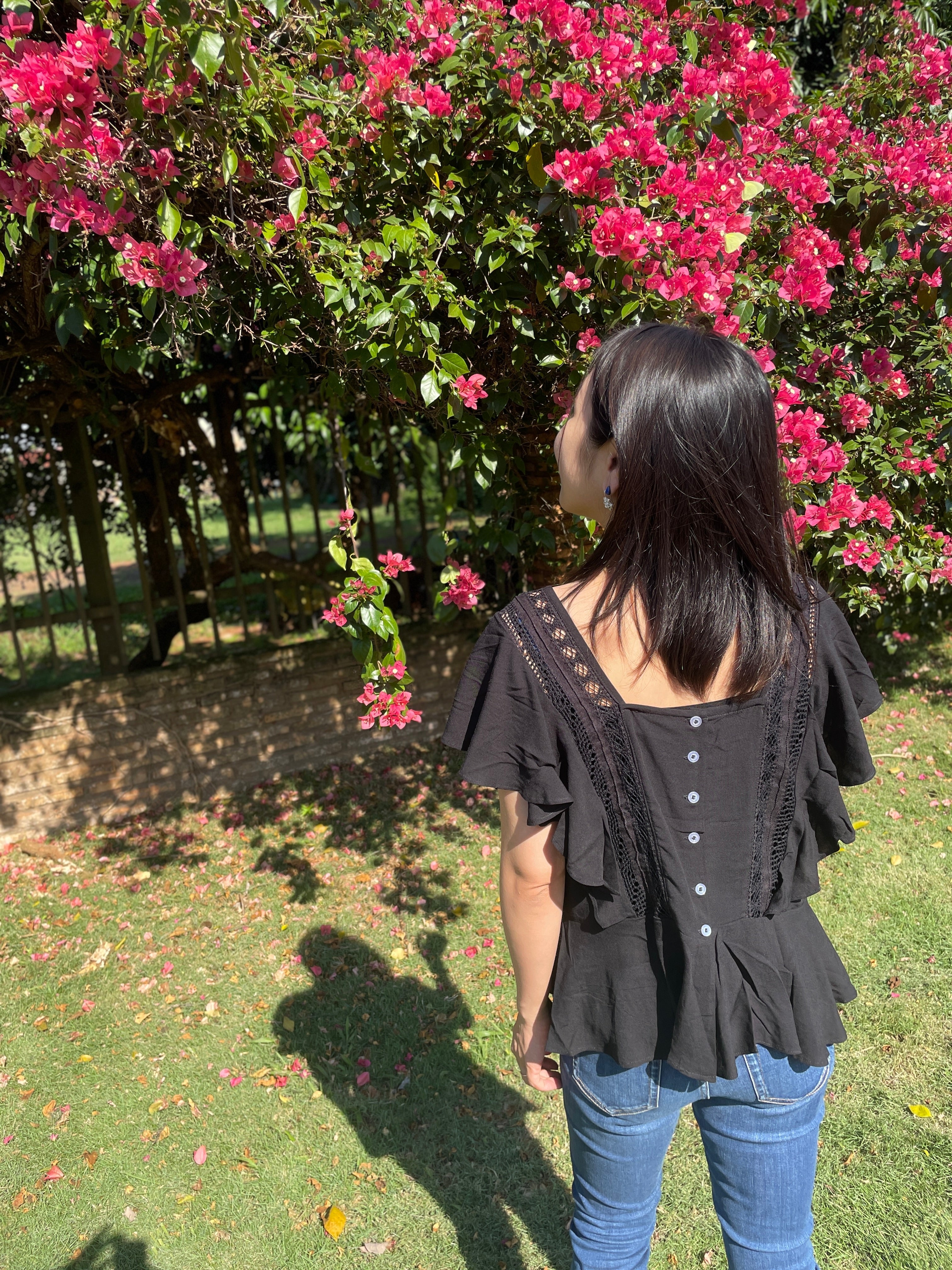 Blusa Sabrina | アオポイのフリルブラウス