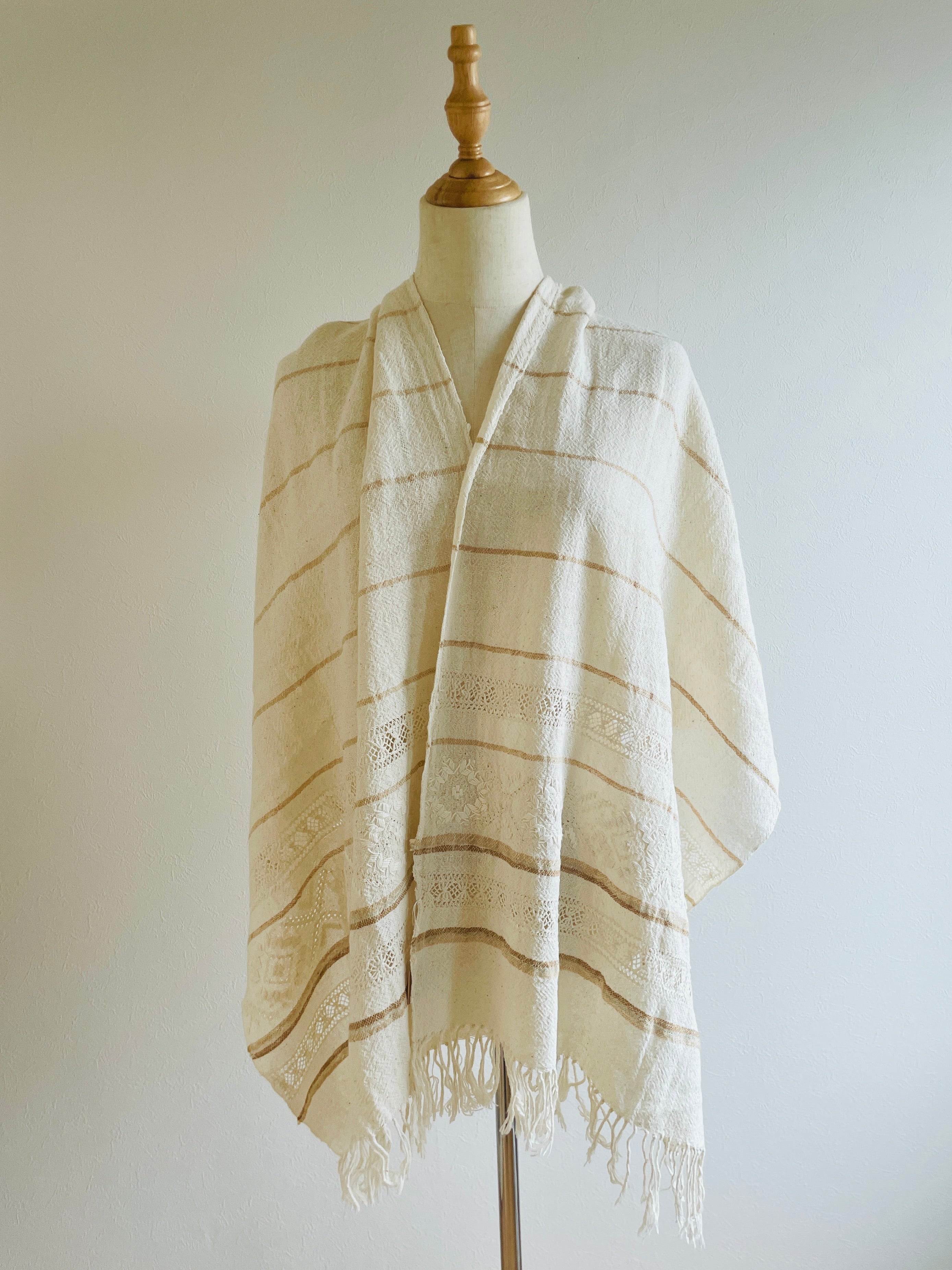 Chal de Ao po`i autentico | 手紡ぎのアオポイストール