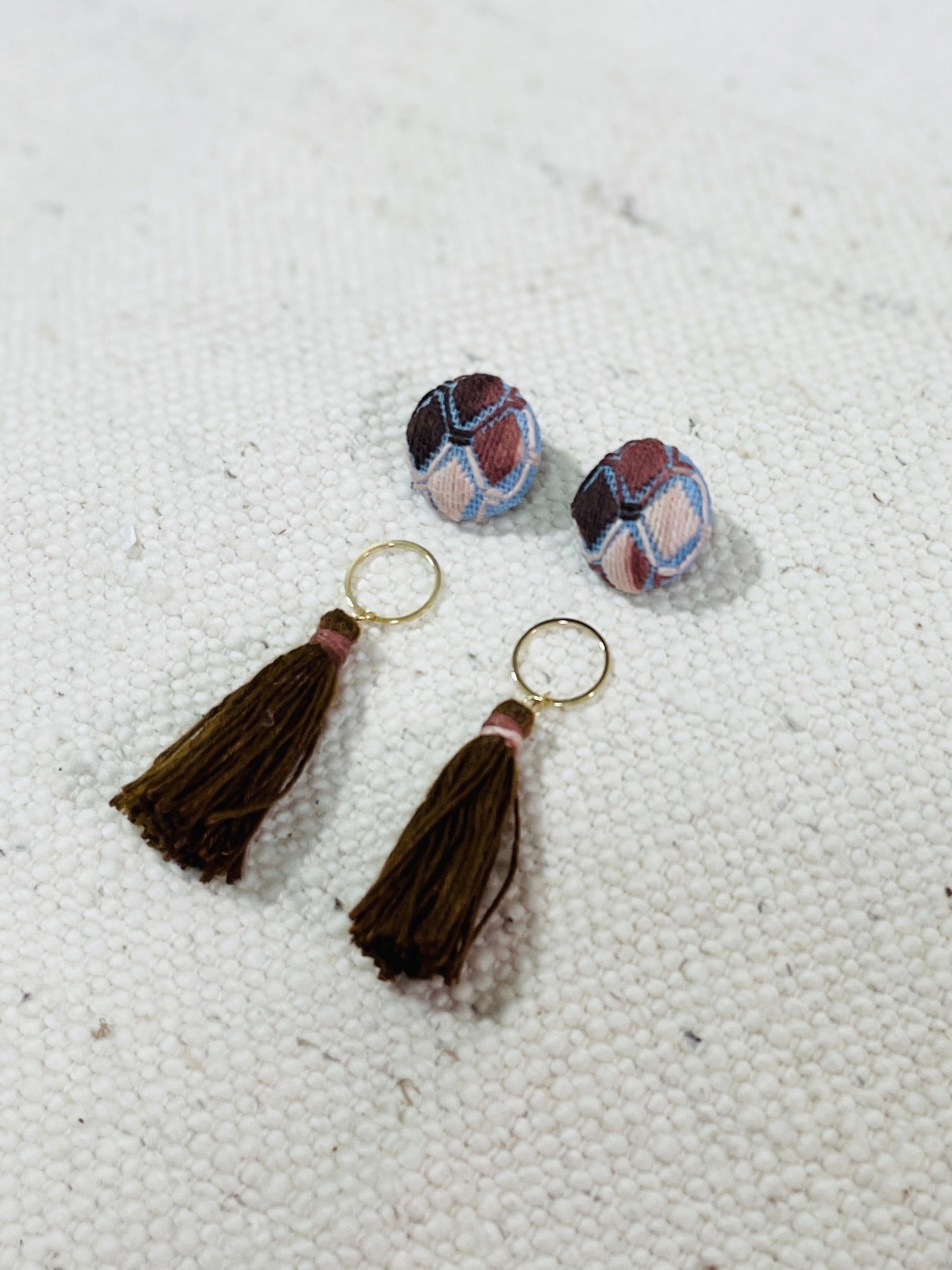 Rombo | 菱形の2wayピアス/イヤリング