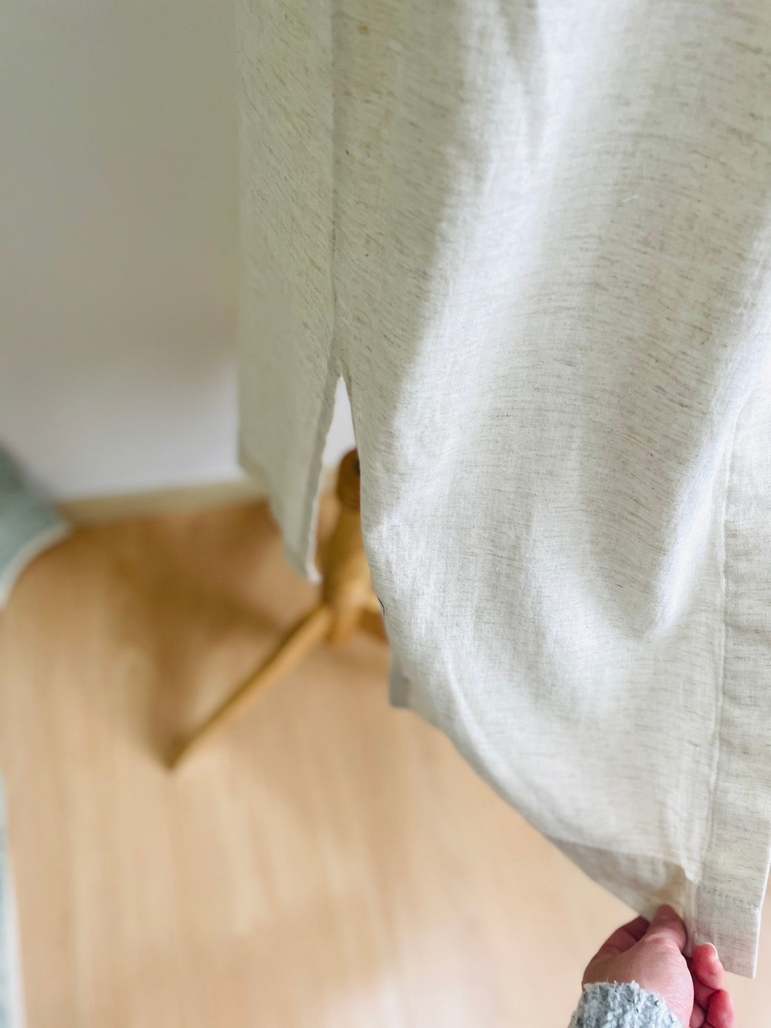 ニャンドゥティのシャツワンピース