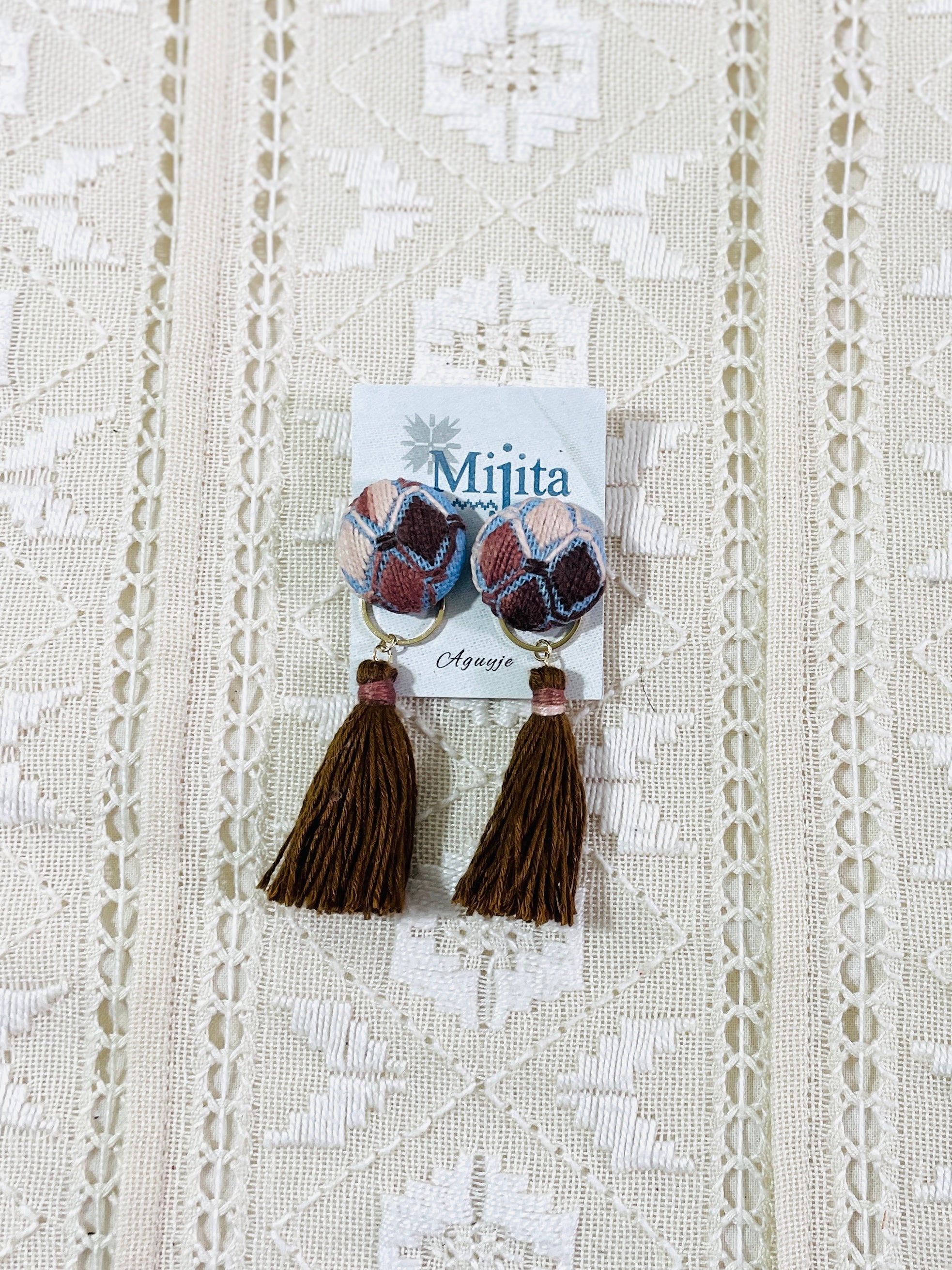 Rombo | 菱形の2wayピアス/イヤリング