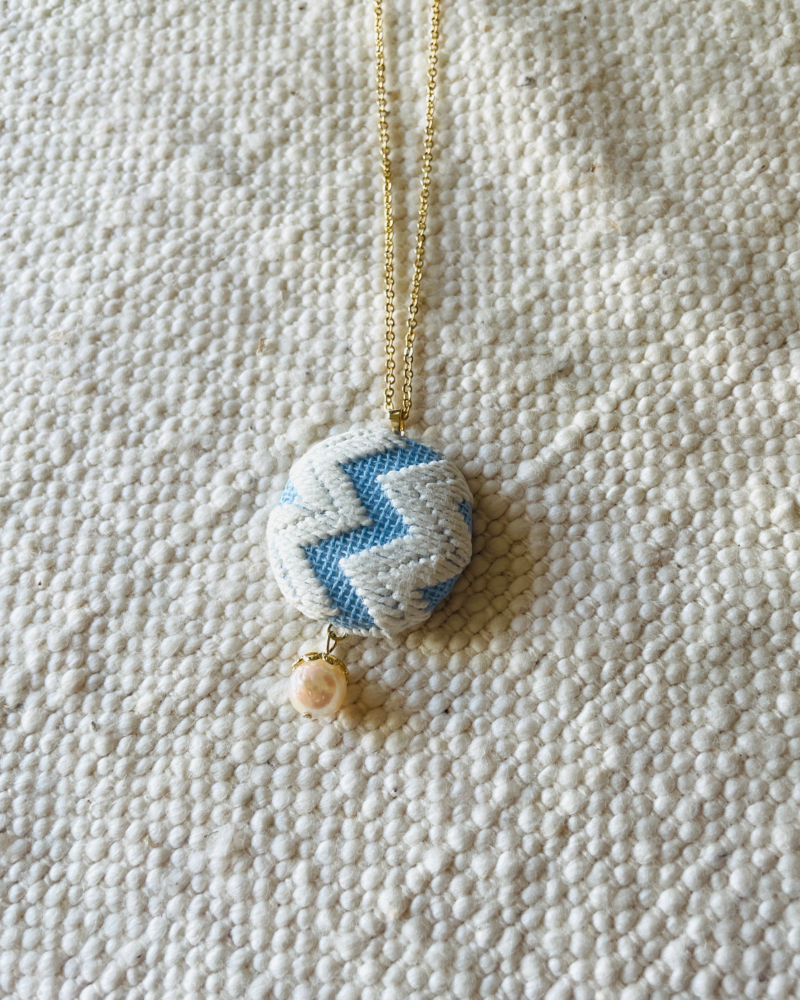 Olas-波 | アオポイとアコヤパールのネックレス