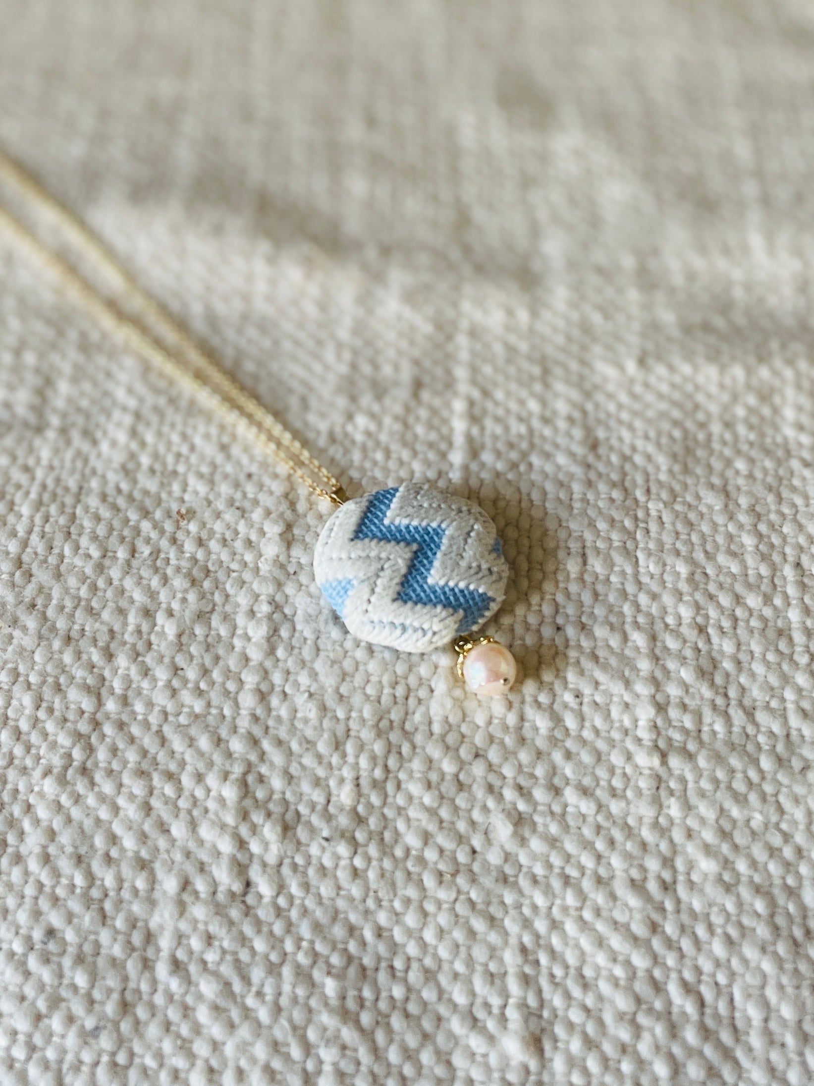 Olas-波 | アオポイとアコヤパールのネックレス