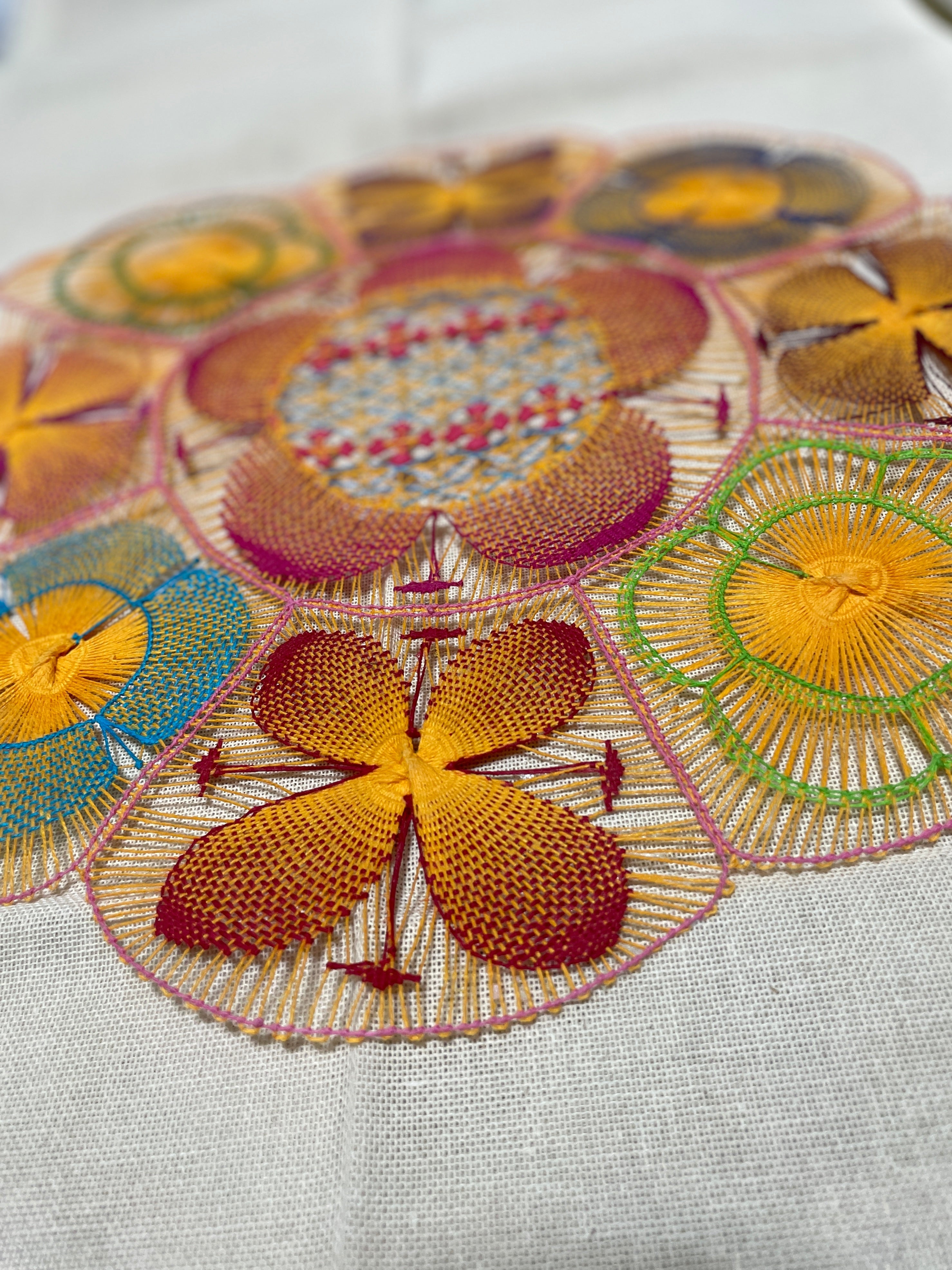 ニャンドゥティのドイリー