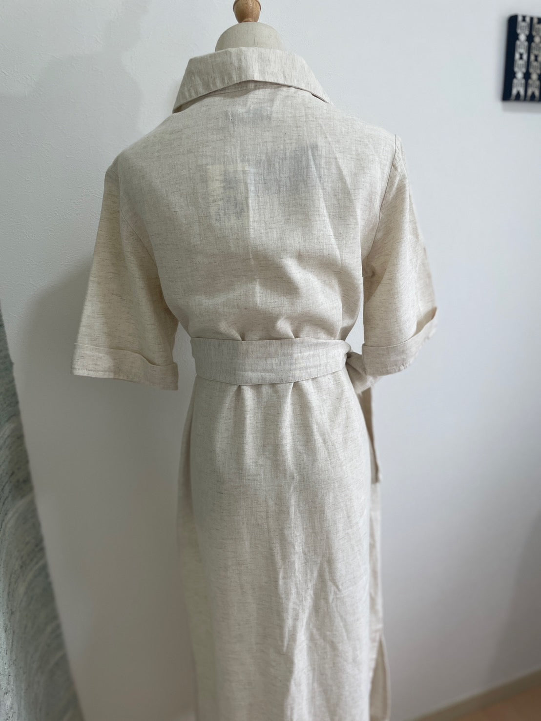 ニャンドゥティのシャツワンピース